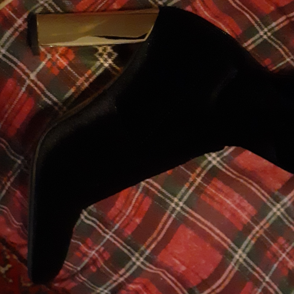 Sz 6.5 Steve Madden velvet thigh high boots